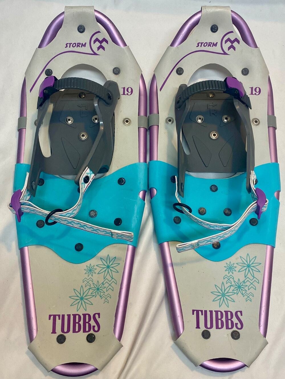 Tubbs Storm 19 Snowshoes Control Wing Binding USA Kid's 6-11 Years
